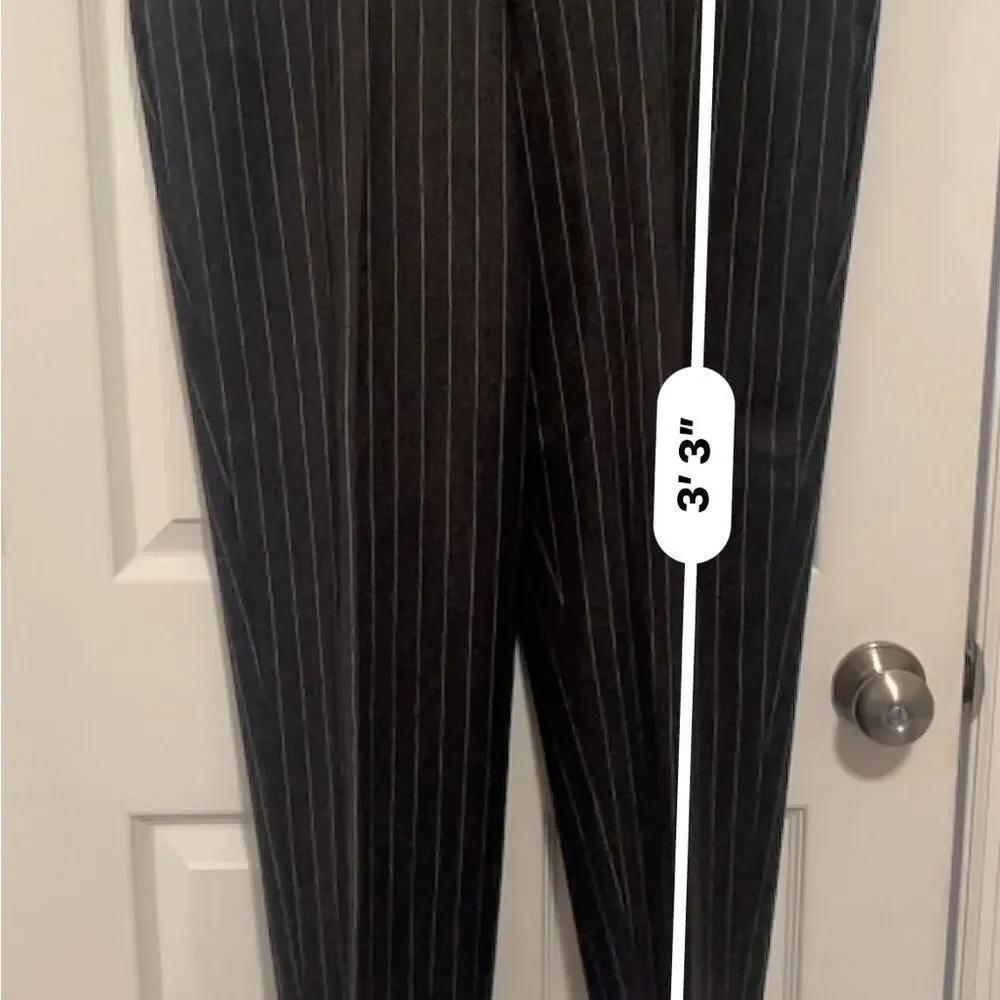 S. Cohen Prestige Vitale Barberis Canonico Wool Pinstripe Blazer Sport Coat 42R